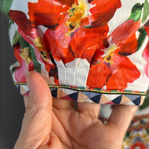 Antonio Melani Floral Crop Top (Size 6) - Picture 4 of 6